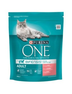 PURINA ONE CAT ADULT SALMONE  & CEREALI GR.800.... 2