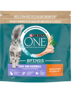Purina One Cat Adult Coat and Hairball gr 800. Cibo Secco Per Gatti 2