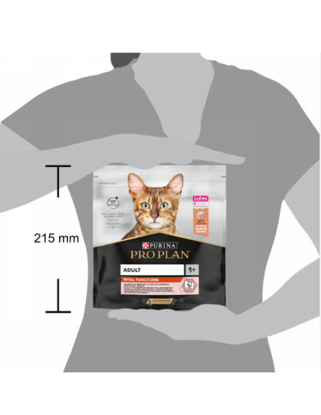 PRO PLAN CAT Salmone e Riso vital function GR.400. Cibo Secco per gatti .