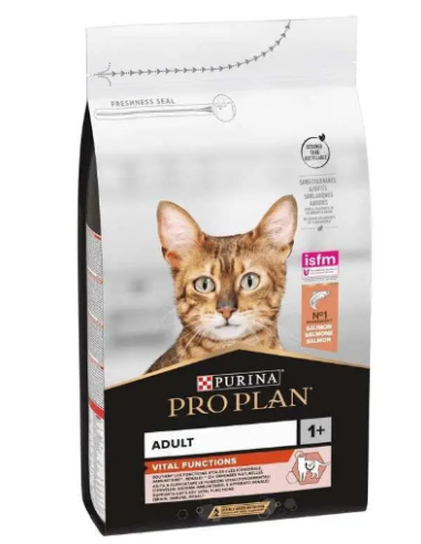 Pro Plan Cat Adult  Vital function SALMONE E RISO  KG.1,5. Cibo Secco Per Gatti