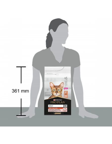 Pro Plan Cat Adult  Vital function SALMONE E RISO  KG.1,5. Cibo Secco Per Gatti