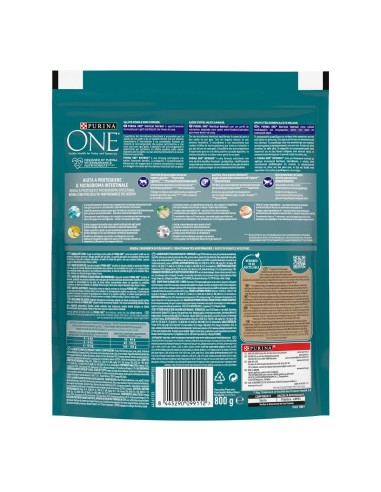 Purina One Cat Bifensis Sterilizzato Hairball  Pollo e Cereali gr 800. Cibo Secco Per gatti
