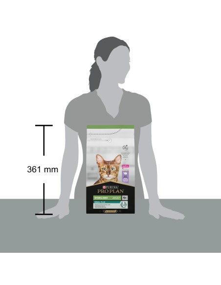 PRO PLAN CAT STERILISED TACCHINO KG.1,5 renal plus . cibo secco per gatti .