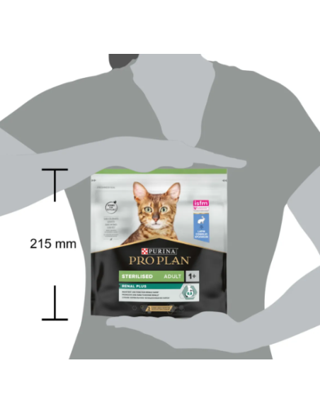 Pro Plan Sterilised Cat Coniglio Renal Plus gr 400. Cibo secco per gatti.