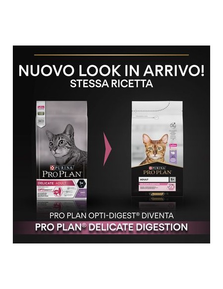 Pro Plan Delicate Digestion Tacchino kg 10. cibo secco per gatti