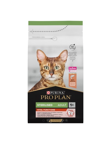 Pro Plan Cat Sterilised Vital Function Salmone kg 1,5. Cibo Secco Per Gatti.