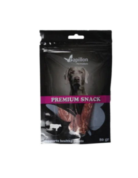 Strisce di manzo Premium gr 80. Snack per cani