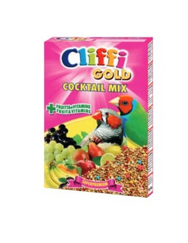 Cliffi Gold Cocktail Mix Escotici gr 300. Mangime Per Uccelli