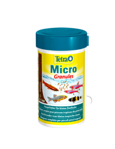 Tetra Micro Granules 100 ml. Mangime Per Pesci ., 2