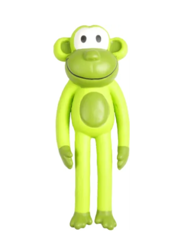 Gioco Scimmia Latex cm 16. Giochi per cani.