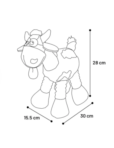 Gioco Kuwa Mucca . Giochi per Cani.