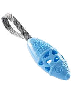 Gimdog In and Out Mouse Blu . Giochi Per Cani . 2