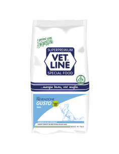 Vet Line Prevenzione Gusto Pesce gr.400. Crocchette per gatti .