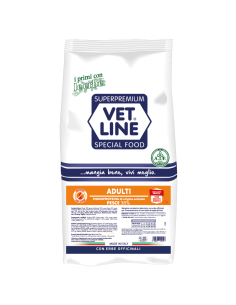 Vet Line Adulti Pesce kg.12,5.Crocchette per Cani . 2