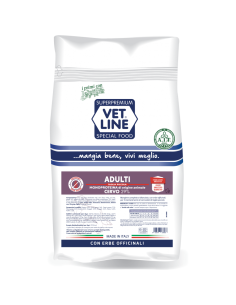 Vet Line Adulti CervoTaglia Piccola gr.800.Crocchette per Cani . 2