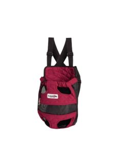 Pet Pocket Zaino Rosso Trapuntato 3/4 KG. Trasporto per cani .