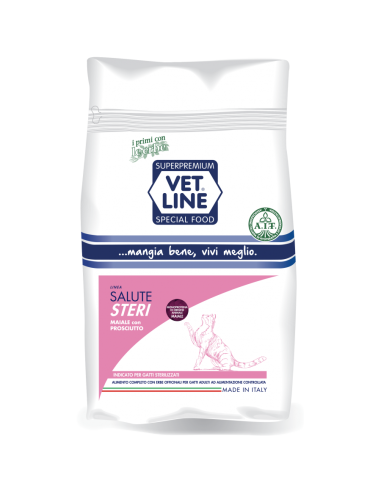 Vet Line Salute Steri Maiale con Prosciutto gr.400.
