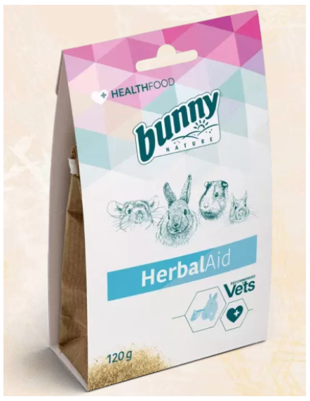 BUNNY Herbalaid Gr.120. Mangime per roditori