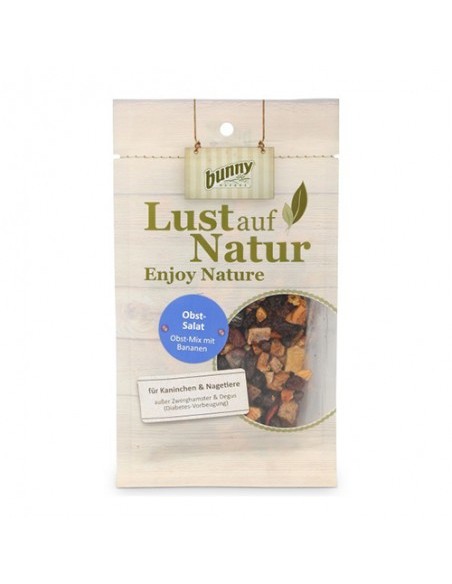 Bunny Natur Macedonia di Frutta gr 100. Mangime per Roditori