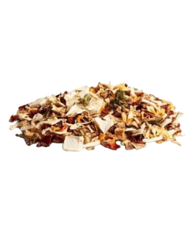 Bunny Nature Mix Di verdure con Zucca gr 50. Snack Per Roditori .