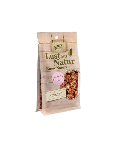 Bunny Natur Piccolinis  con Verdure GR.90. Snack Per Roditori.