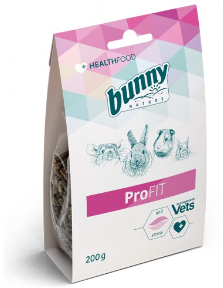 Bunny Pro FIT gr.200. Mangime per roditori.