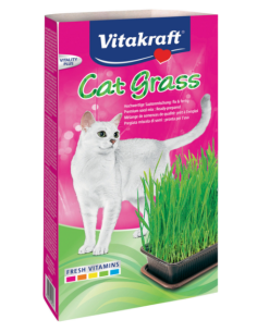 Vitakraft Cat Grass pregiata miscela di Semi gr.120. Snack Per Gatti . 2