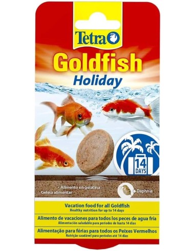 Tetra goldFish Holiday . Mangime per pesci.