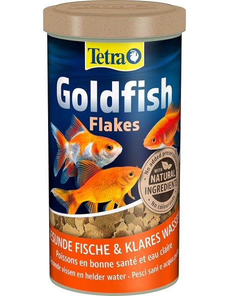 Tetra Goldfish Flakes ml 1000. Mangime Per Pesci
