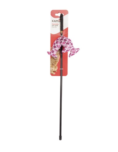 Gioco Gatto Cannetta Pesciolini . Giochi Per Gatti.