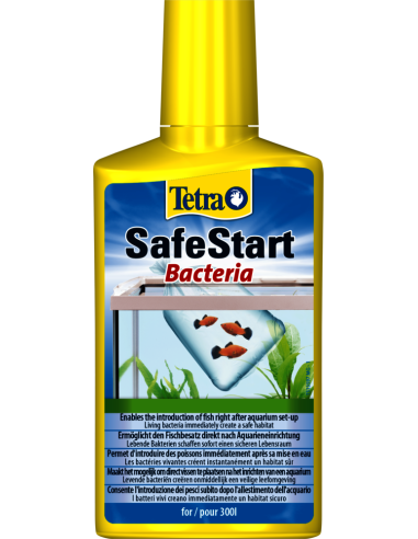 Tetra Safestar ml 100. Trattamento e cura dell'acqua.