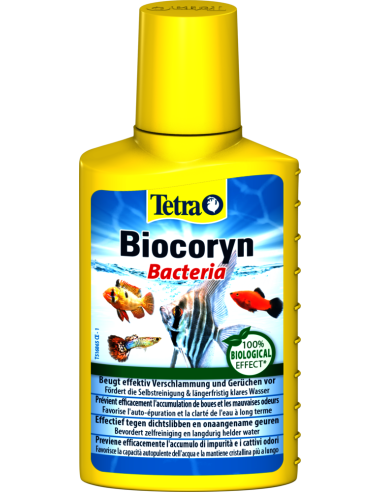 Tetra Biocoryn Bacteria ml 100. Trattamento e cura dell'acqua