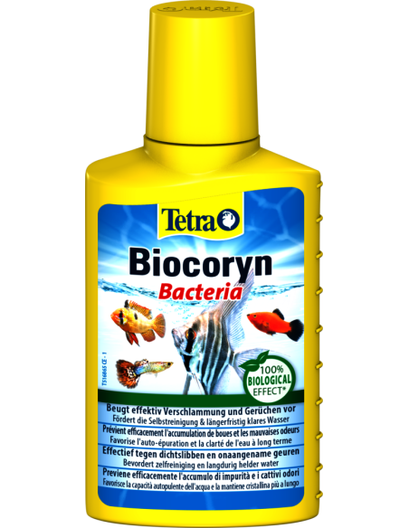 Tetra Biocoryn Bacteria ml 100. Trattamento e cura dell'acqua