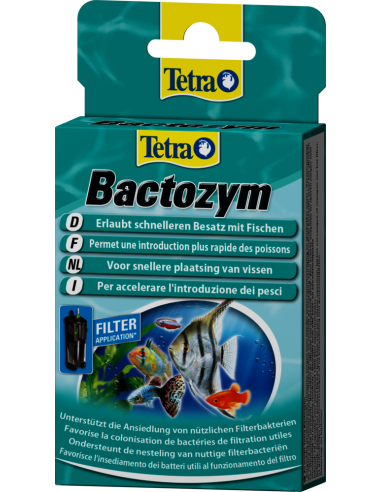 Tetra Bactozym 10 compresse. Trattamento e Cura Dell'acqua