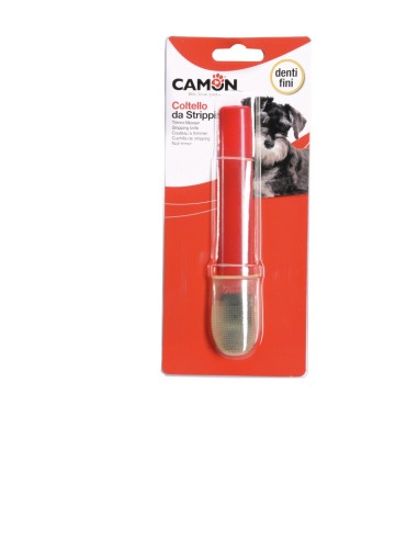 Coltello Stripping Denti Fini . Toelettatura per cani.