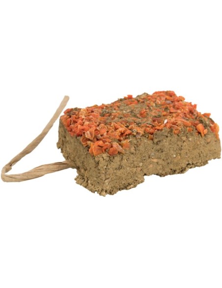 Mattoncino Da Rosicchiare Gusto Carota gr 100. Mangimi Per Roditori.
