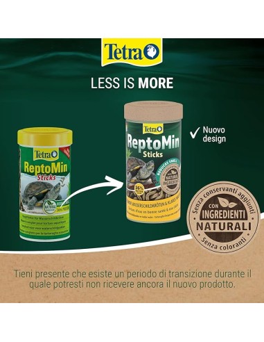 Tetra Reptomin gr 55 /250 ml  Mangime Per Tartarughe