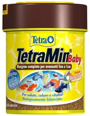 Tetra Baby GR.30/ML.66. Mangime per pesci