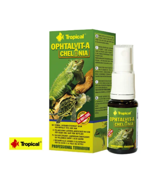 Ophtalvit-a-Chelonia ml15. Trattamento e cura dell'acqua