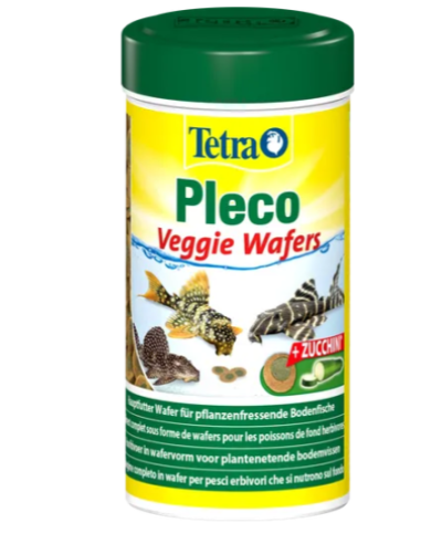 Tetra Pleco Wafer 42 gr. ml 100. Mangime per pesci.