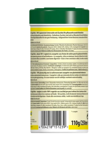 Tetra Pleco Wafer 42 gr. ml 100. Mangime per pesci