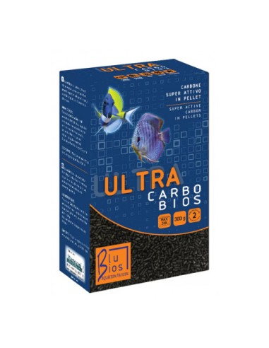 Carbo Bios Ultra Gr 300. Materiale Filtrante  Per Acquari