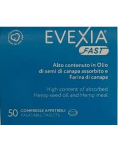 Evexia Fast Gocce 40 ml. Integratori per cani.