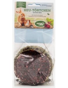 Tortino di Fieno con Barbabietola gr 75. Snack Per Roditori 2