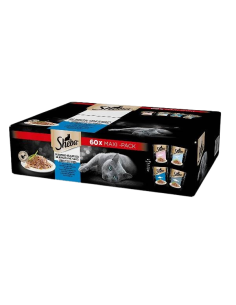 SHEBA Multipack 60 pz.xgr.85 Delicat in Gel Pesce.Cibo Umido Per Gatti 2