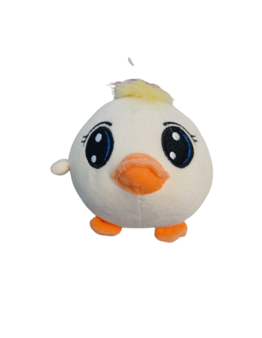 Anatra Peluche Tondo Con Suono. Giochi Per Cani