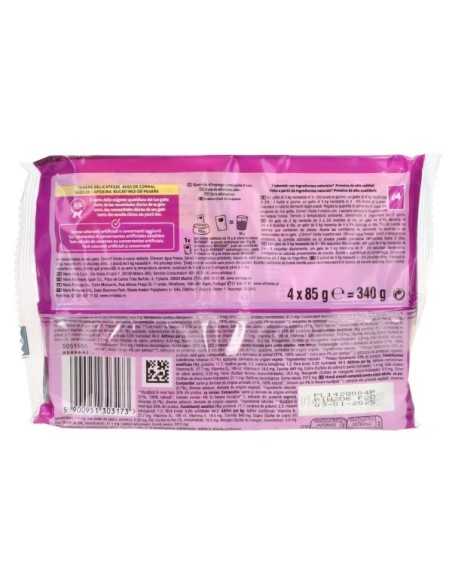 WHISKAS Pure Delight 4x85 Gr.Tenere Delicatezze. Cibo Umido Per gatti