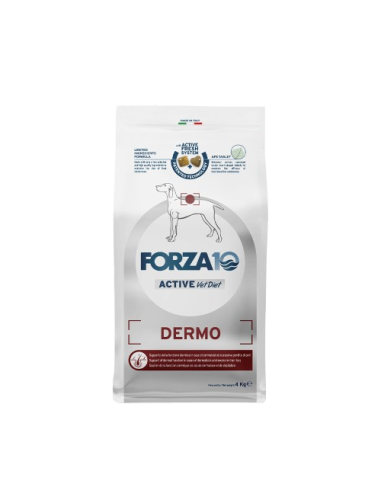 Forza 10 Dermo Active kg 4. Diete Cibo Secco Per Cani