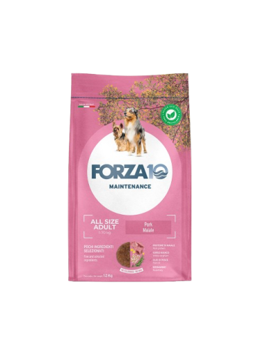 Forza 10 Mantenimento Maiale All Breeds kg 12,5. Cibo Secco Per Cani