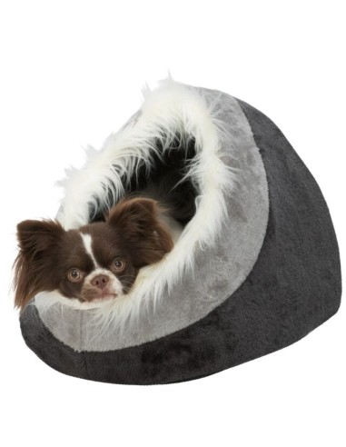 Igloo Minou 41x30x50 CM Grigio Scuro. Cucce e Letti per cani